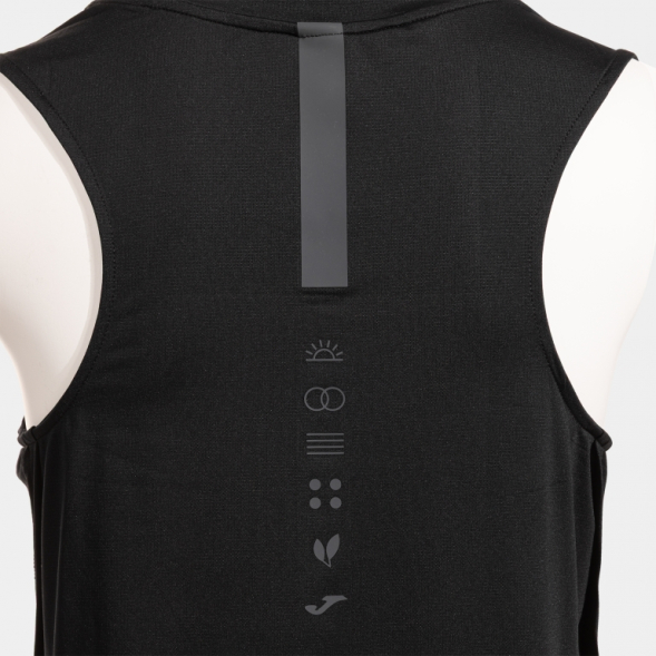 CAMISETA SIN MANGAS BREATH NEGRO