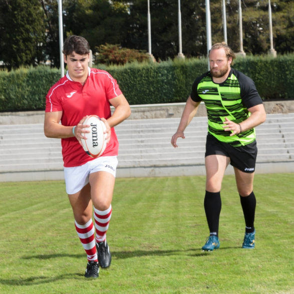 Поло с коротким рукавом PERFORMANCE RUGBY Красный