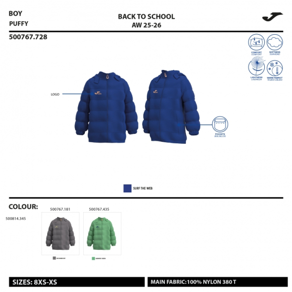 ANORAK NEW METAVERSE AZUL