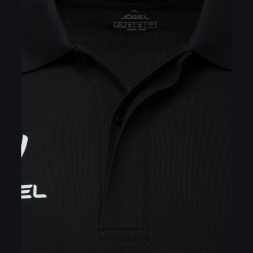 Поло JOGEL CAMP 2 Poly Polo, черный
