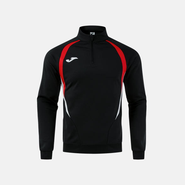 SUDADERA CHAMPIONSHIP 20 NEGRO ROJO