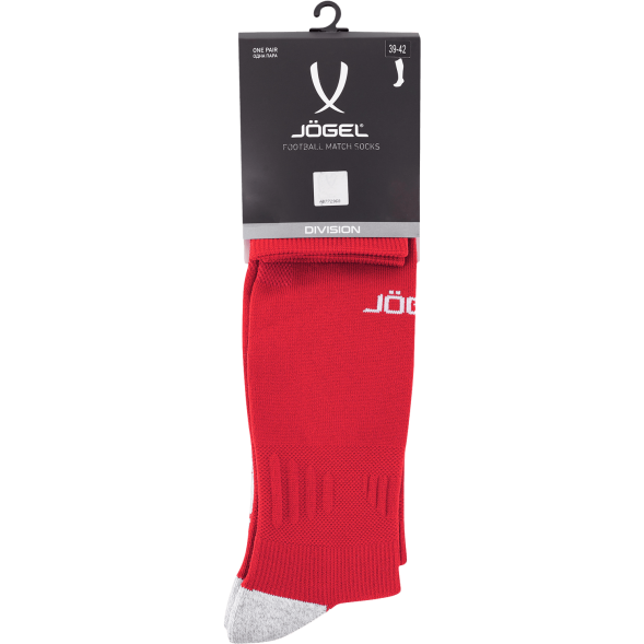 Гетры футбольные JOGEL Match Socks, красный