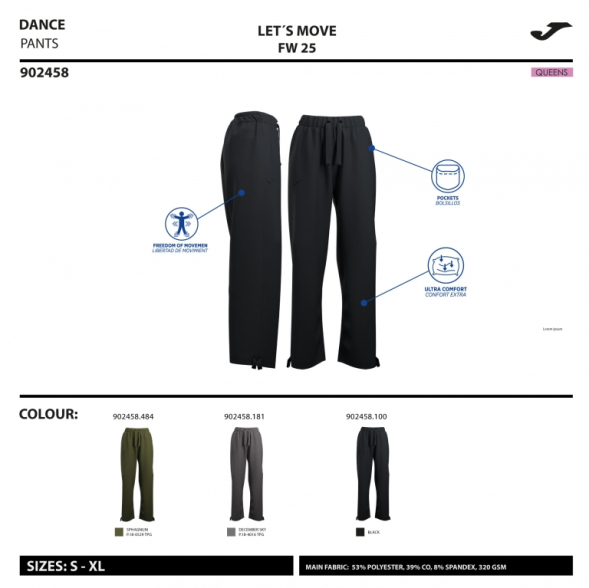 PANTALÓN LARGO STEP GRIS