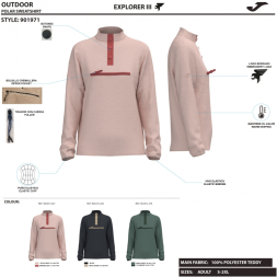 Ассортимент | SUDADERA EXPLORER III NEGRO