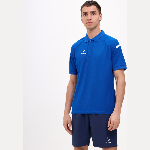 Поло JOGEL CAMP 2 Poly Polo, синий