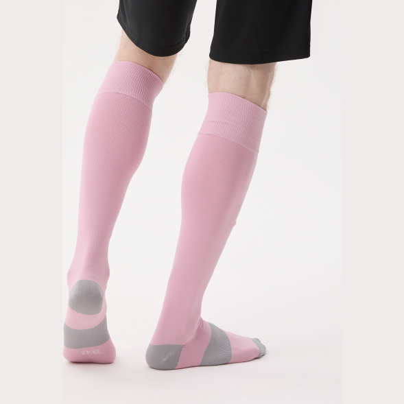 Гетры футбольные JOGEL CAMP BASIC SOCKS, розовый/белый