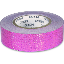 Обмотка для гимнастического обруча INDIGO Crystal IN139-PI, 20мм*14м, розовый