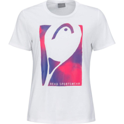 Футболка женская HEAD CVision T-Shirt W 814743-WH-XS, размер XS