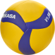 Мяч вол. сув. MIKASA V1.5W, р.1, диам. 15см синт. кожа (ПВХ), маш.сш, желто-синий