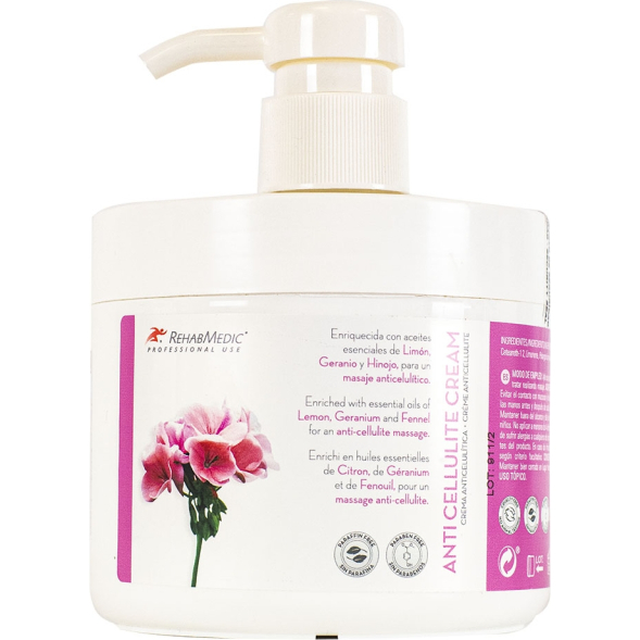 Антицеллюлитный массажный крем Rehab, RMG1007500, 500 мл