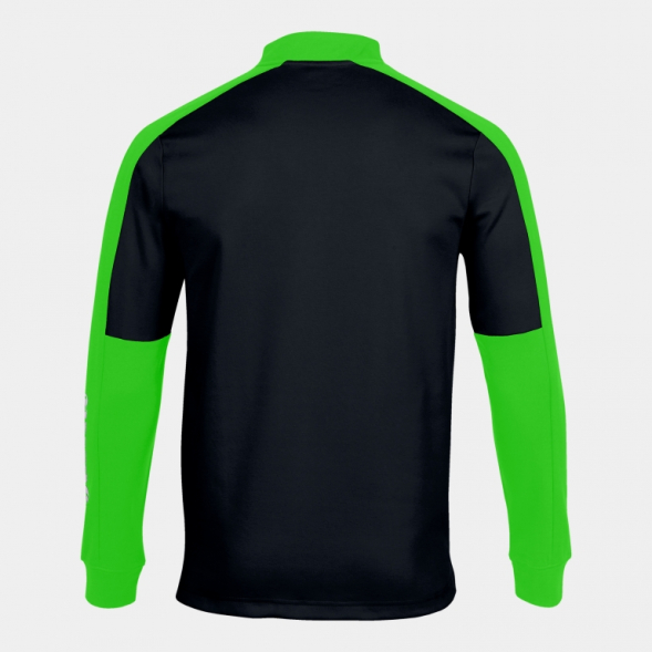 SUDADERA ECO CHAMPIONSHIP NEGRO VERDE FLUOR