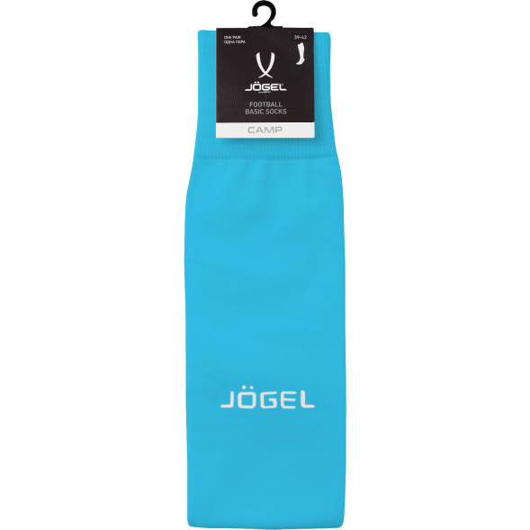 Гетры футбольные JOGEL CAMP BASIC SOCKS, бирюзовый/серый