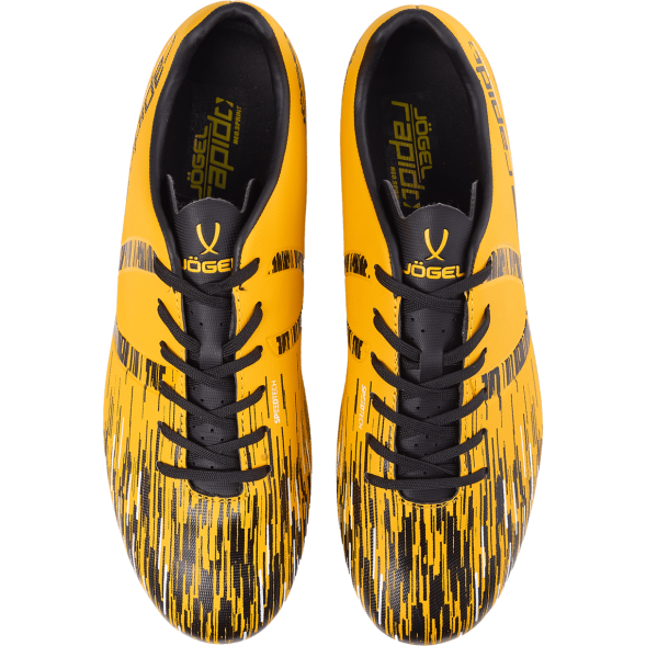 БЕЗ УПАКОВКИ Бутсы футбольные JOGEL Rapido FG Yellow/black