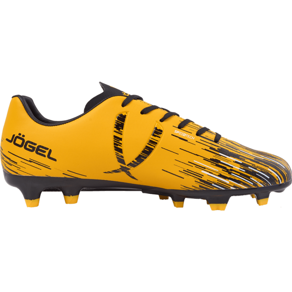 БЕЗ УПАКОВКИ Бутсы футбольные JOGEL Rapido FG Yellow/black