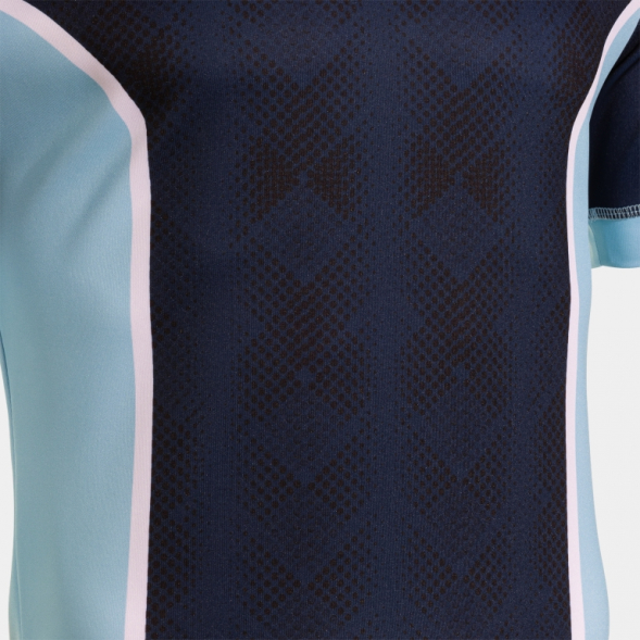 CAMISETA MANGA CORTA MYSKIN III DARK NAVY CELESTE