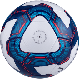 Мяч футбольный JOGEL Elite №4, белый/синий/красный