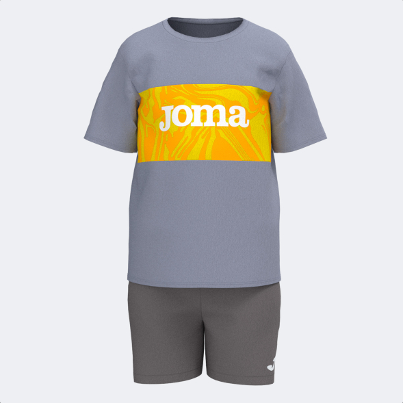 SET KIDS CAMP AZUL GRIS