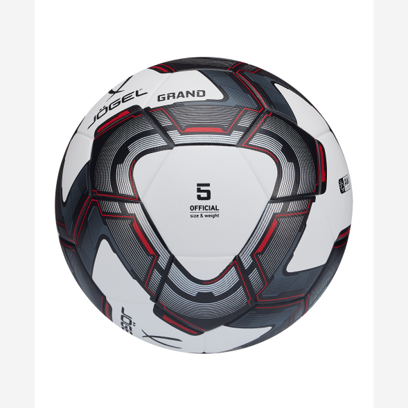 Мяч футбольный JOGEL Grand №5, белый