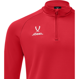 Джемпер тренировочный JOGEL PREMIER PerFormDRY Training 1/4 Zip Fleece Top, красный