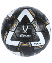 Мяч футбольный JOGEL Trinity №5, черный/белый