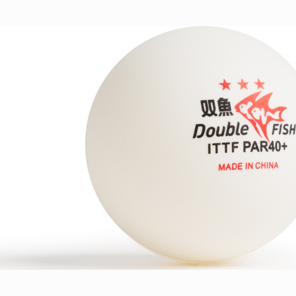 Мяч для настольного тенниса DOUBLE FISH PARIS 2024 Olympic Games 3***, PAR40+, ITTF Approved, 6шт.