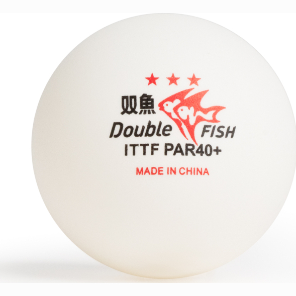 Мяч для настольного тенниса DOUBLE FISH PARIS 2024 Olympic Games 3***, PAR40+, ITTF Approved, 6шт.