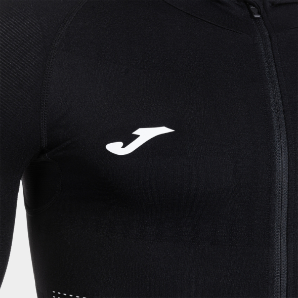 CHAQUETA CON CAPUCHA R-TRAIL NATURE NEGRO