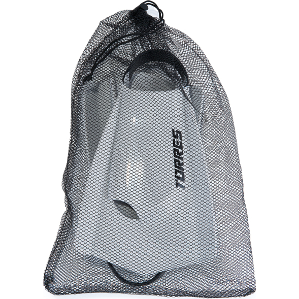 Ласты для бассейна профессиональные TORRES F03, SWF032401GR, р.EU 38-39 (S), серо-черный