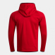 SUDADERA CON CAPUCHA COMBI PREMIUM ROJO NEGRO
