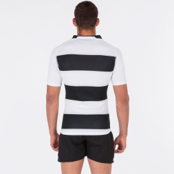 Футболка с коротким рукавом PRORUGBY II Черный-белый