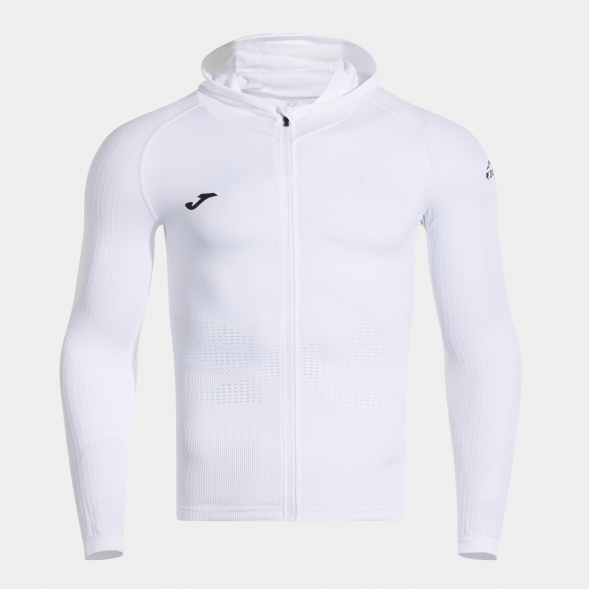 CHAQUETA CON CAPUCHA R-TRAIL NATURE BLANCO