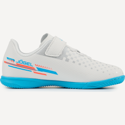 Бутсы зальные JOGEL Evofly IN Talant White/blue, детский