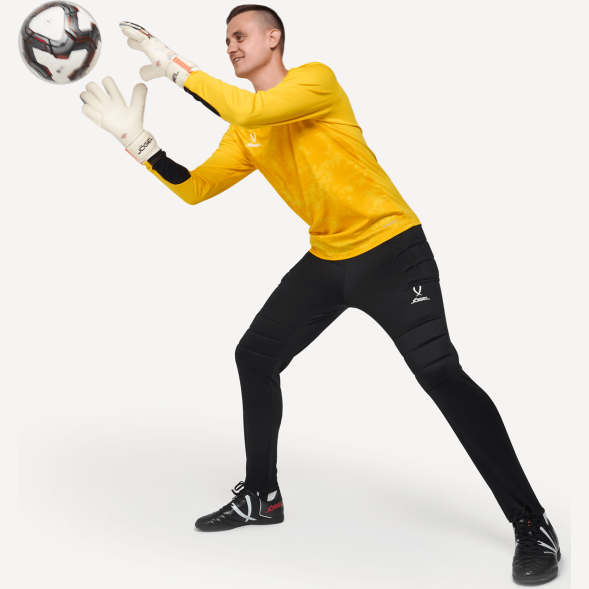 Брюки вратарские JOGEL CAMP GK Pant, черный/белый