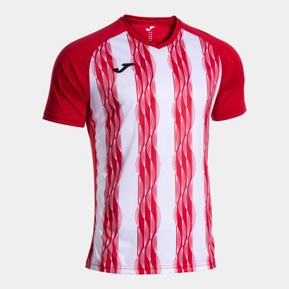 CAMISETA MANGA CORTA INTER V ROJO BLANCO
