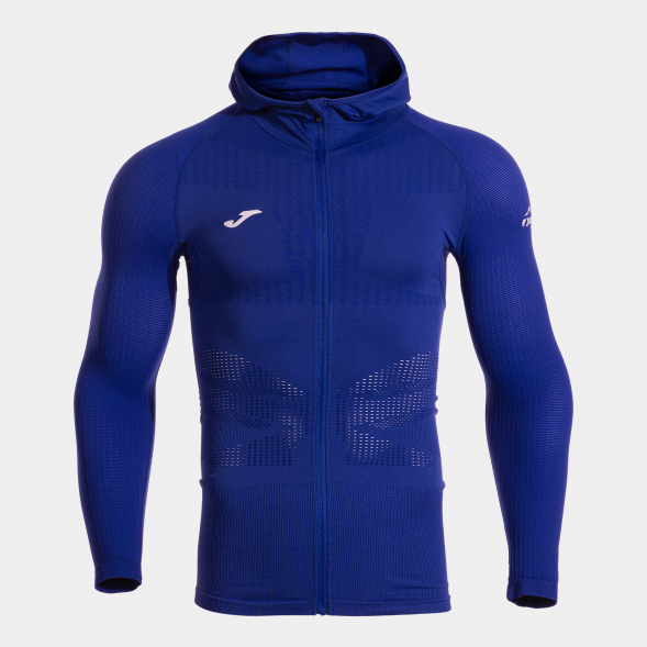 CHAQUETA CON CAPUCHA R-TRAIL NATURE AZUL