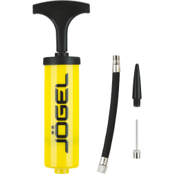 Насос JOGEL JA-101 ND, 16 см, гибкий шланг, игла, насадка для фитбола