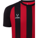 Футболка игровая JOGEL CAMP Striped Jersey, красный/черный, детский