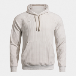 SUDADERA CON CAPUCHA INDOOR-GYM GRIS CLARO