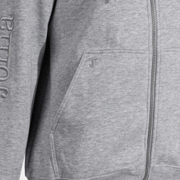 CHAQUETA CON CAPUCHA URBAN STREET GRIS MELANGE