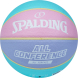 Мяч баск. SPALDING All Conference р.6, 77065z, композит, голубо-розовый