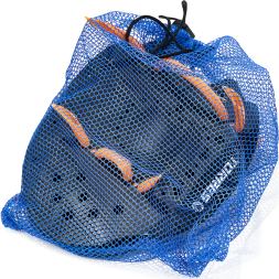 Лопатки для плавания TORRES, Арт.SWP112401BL, р.S, черно-желтый