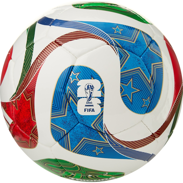 Мяч футзал. ADIDAS WC26 Trionda PRO Sala, JD8033, р.4, FIFA Quality Pro, 18 пан, ПУ, руч.сш, мульт