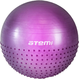 Мяч гимнастический полумассажный Atemi, AGB0575, антивзрыв, 75 см