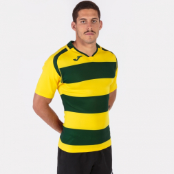 Футболка с коротким рукавом PRORUGBY II Зеленый-желтый