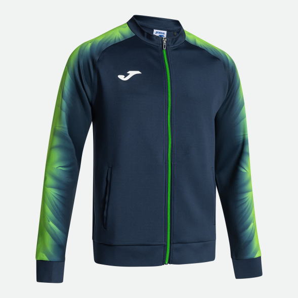 CHAQUETA ELITE XI MARINO VERDE FLUOR