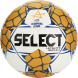 Мяч ганд. SELECT Ultimate Replica v24 , 1670850990, р.1, EHF Appr, ПУ, руч.сш, золотисто-белый