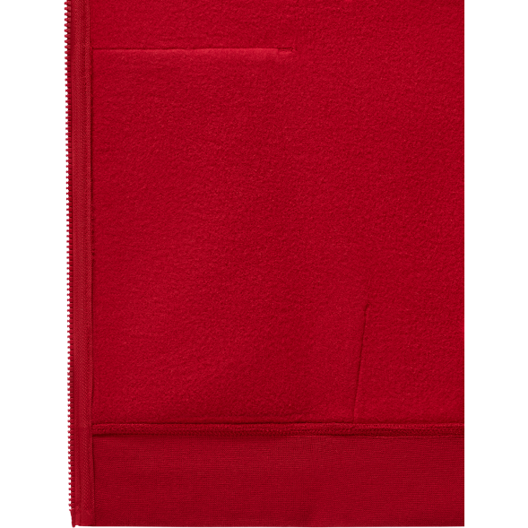 Худи JOGEL ESSENTIAL Fleece Zip Hoodie, темно-красный