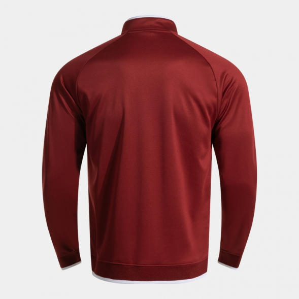 SUDADERA COMBI PREMIUM BURDEOS BLANCO