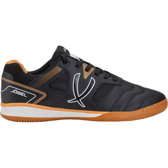 БЕЗ УПАКОВКИ Бутсы зальные JÖGEL Tornado 2.0 Black/gold