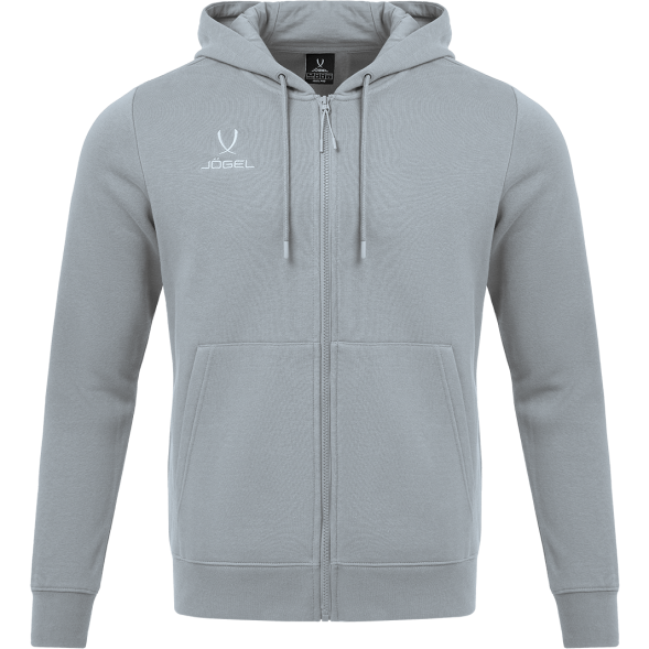 Худи JOGEL ESSENTIAL Fleece Zip Hoodie, серый